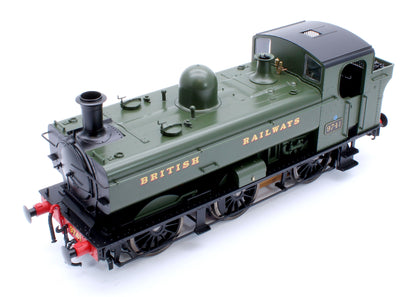 Class 87xx Pannier 'British Railways' GWR Green 5741 - Steam Tank Locomotive