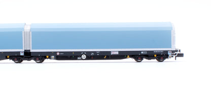 N/2mm 5-car Arbel WIA car carrier with DB Schenker branding. Wagon number 85 70 4971 035-6