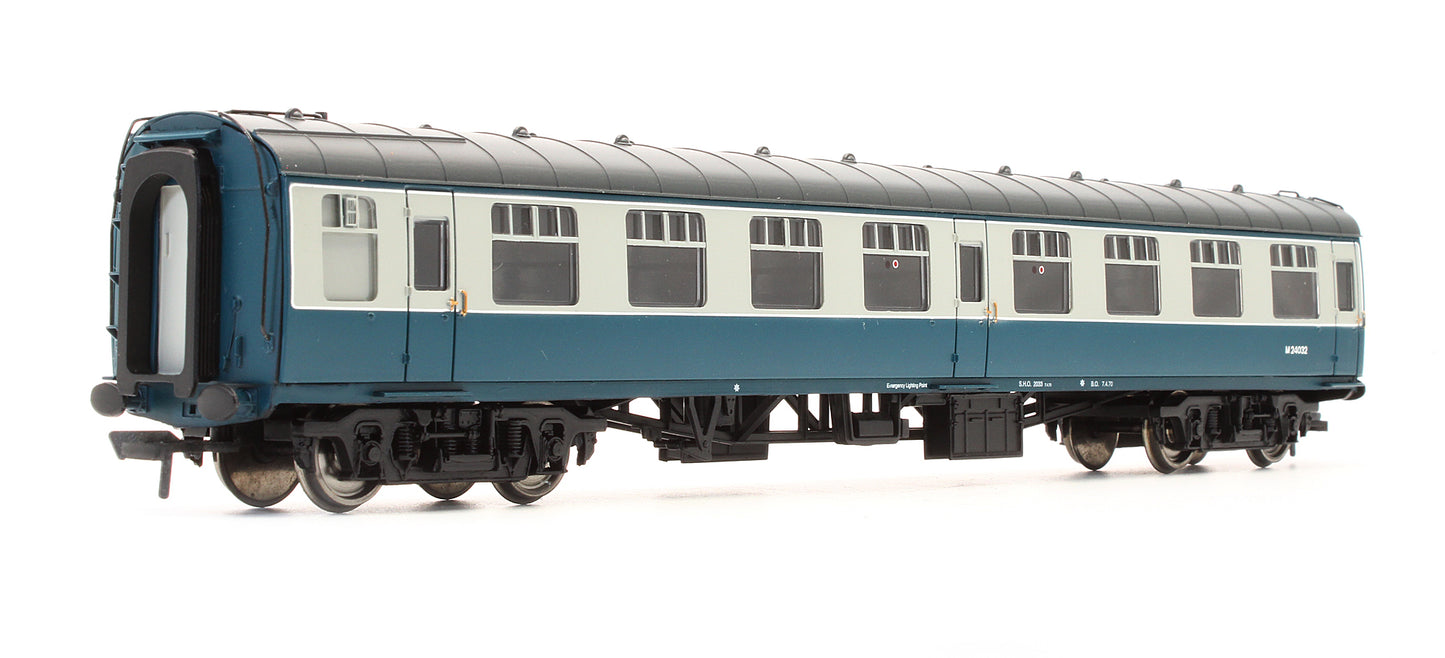 Pre-Owned 39-025D BR MK1 SK Second Corridor Blue & Grey Coach 'M24032'