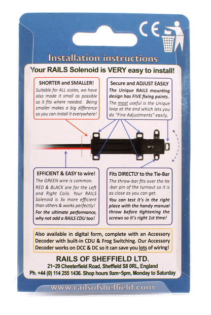 Rails Connect High Efficiency Surface Mount Point Motor (Single Pack)