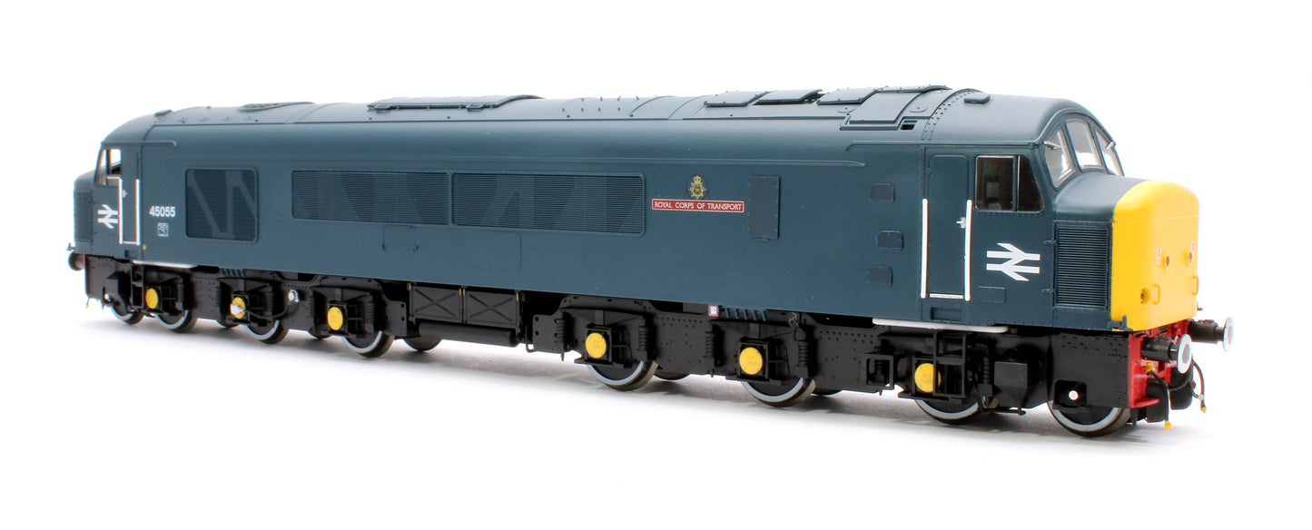 Pre-Owned 45301 Class 45/0 45055 'Royal Corps of Transport' BR Blue (red bufferbeams) Diesel Locomotive