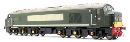 Pre-Owned Class 45/1 D57 BR Green with Small Yellow Panels Diesel Locomotive