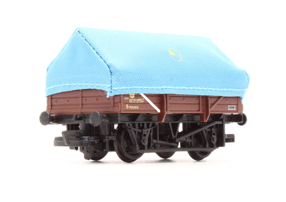 Pre-Owned 33-076 5 Plank China Clay Wagon With Hood BR Brown B 743752