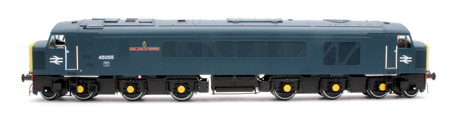 Pre-Owned 45301 Class 45/0 45055 'Royal Corps of Transport' BR Blue (red bufferbeams) Diesel Locomotive