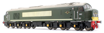 Pre-Owned Class 45/1 D57 BR Green with Small Yellow Panels Diesel Locomotive