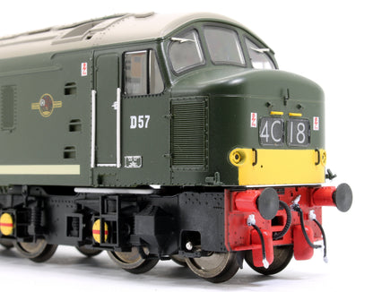 Pre-Owned Class 45/1 D57 BR Green with Small Yellow Panels Diesel Locomotive