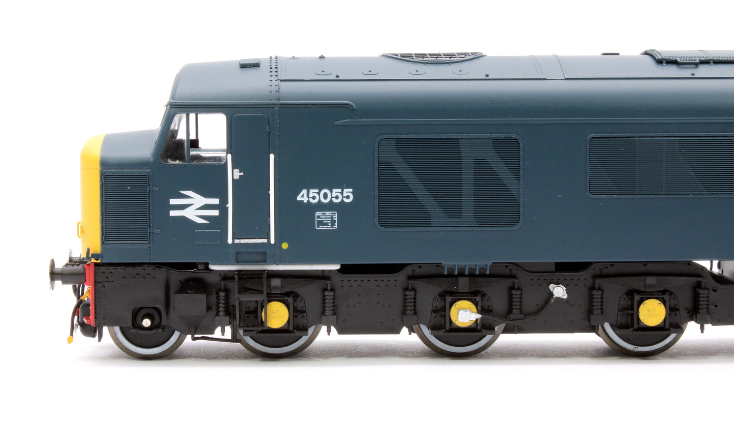 Class 45/0 45055 'Royal Corps of Transport' BR Blue (red bufferbeams) Diesel Locomotive