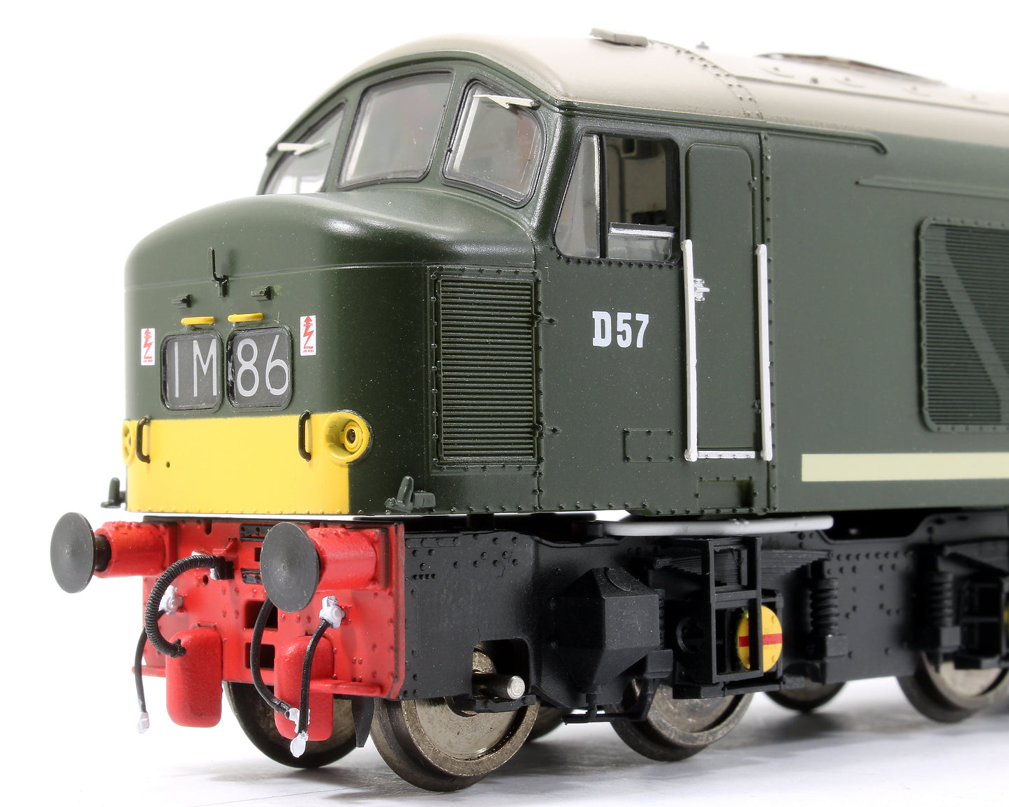 Pre-Owned Class 45/1 D57 BR Green with Small Yellow Panels Diesel Locomotive