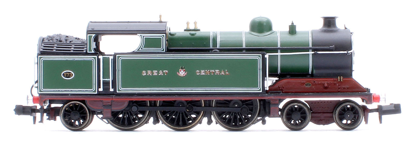 S2104-01 Robinson A5 (GCR Class 9N) 4-6-2 in GCR Great Central Green No.373 Steam Tank Locomotive