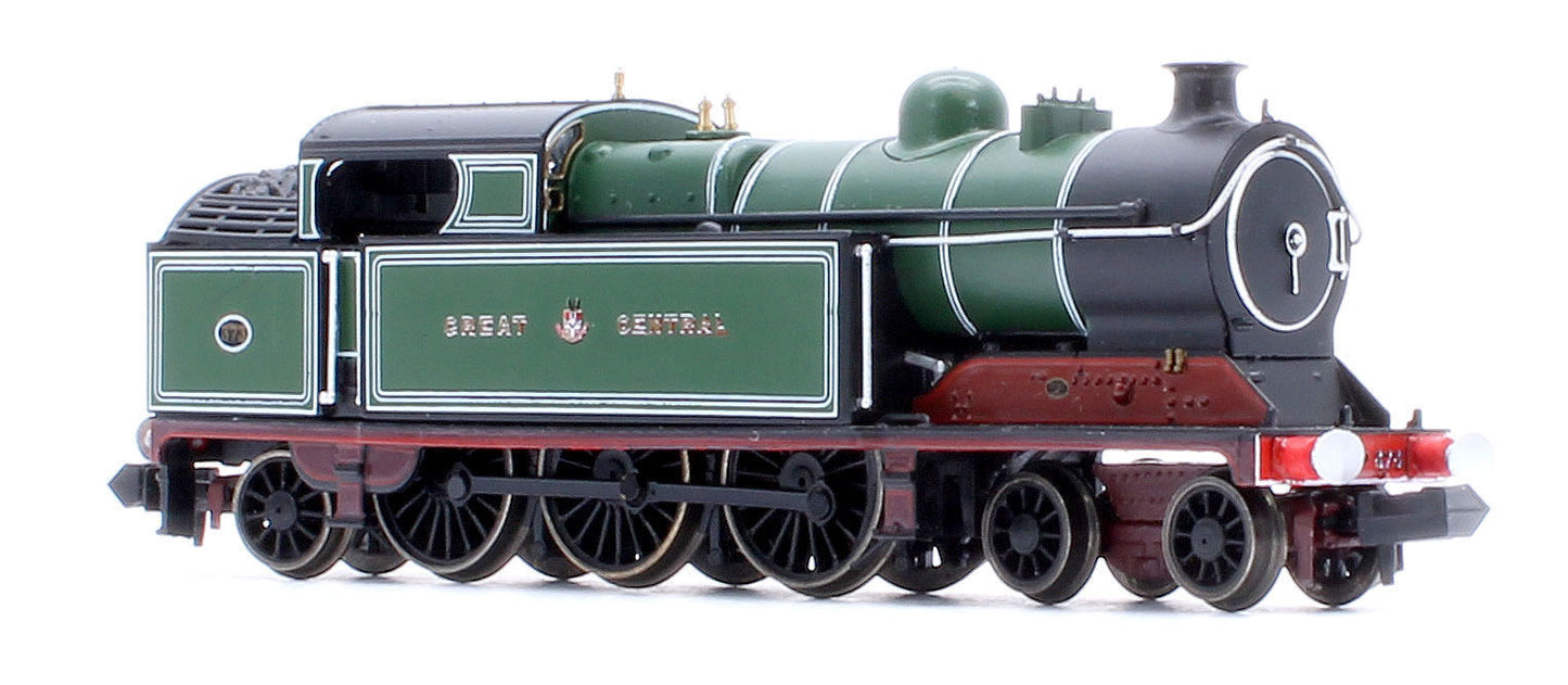 S2104-01 Robinson A5 (GCR Class 9N) 4-6-2 in GCR Great Central Green No.373 Steam Tank Locomotive