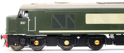 Pre-Owned Class 45/1 D57 BR Green with Small Yellow Panels Diesel Locomotive