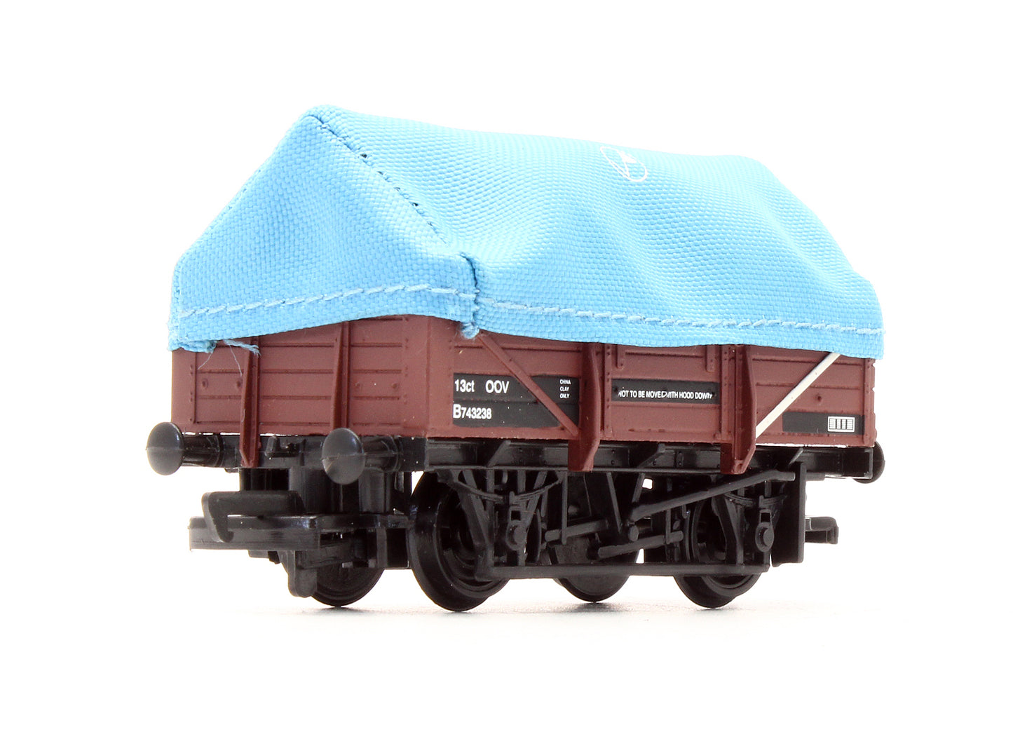 Pre-Owned 33-076A 5 Plank China Clay Wagon With Hood BR Brown B 743238