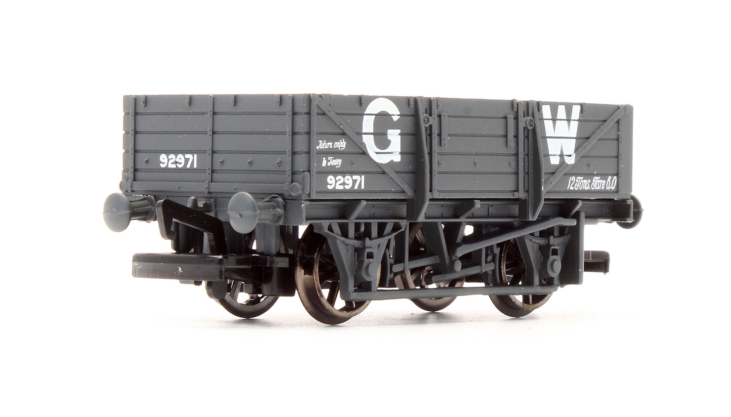 Pre-Owned 33-079 5 Plank China Clay Wagon W/O Hood GWR Dark Grey No.92971