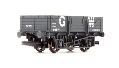 Pre-Owned 33-079 5 Plank China Clay Wagon W/O Hood GWR Dark Grey No.92971