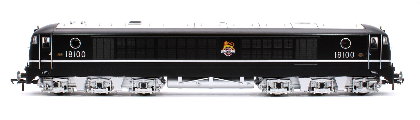 Pre-Owned BR Gas Turbine 18100 Class in BR Black with Silver Trim (As Built 1951) Locomotive