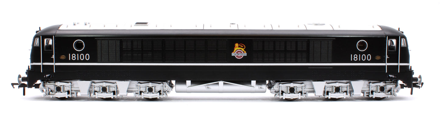 BR Gas Turbine 18100 Class in BR Black with Silver Trim (As Built 1951) Locomotive