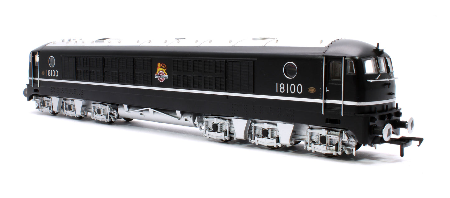 BR Gas Turbine 18100 Class in BR Black with Silver Trim (As Built 1951) Locomotive