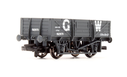 Pre-Owned 33-079 5 Plank China Clay Wagon W/O Hood GWR Dark Grey No.92971