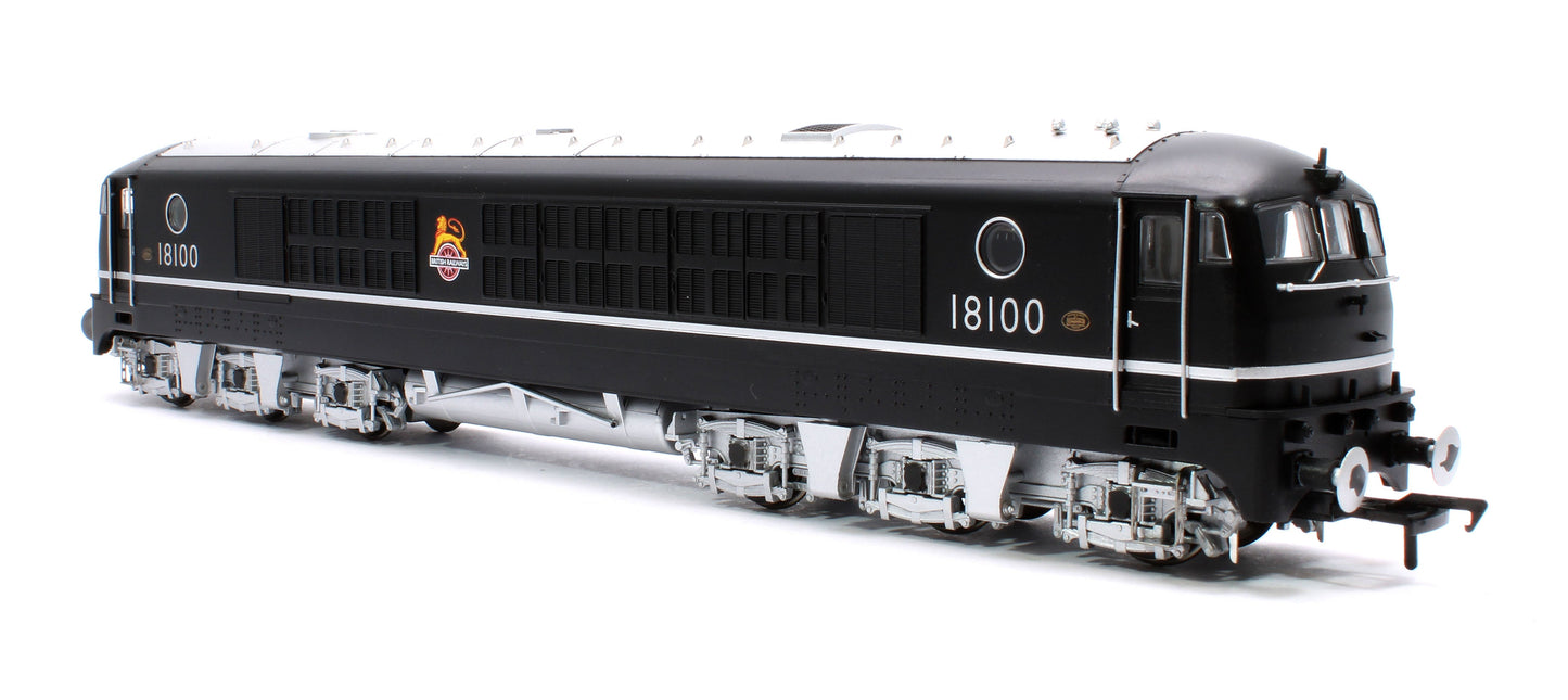 Pre-Owned BR Gas Turbine 18100 Class in BR Black with Silver Trim (As Built 1951) Locomotive