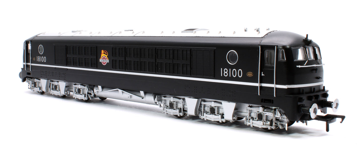 BR Gas Turbine 18100 Class in BR Black with Silver Trim (As Built 1951) Locomotive