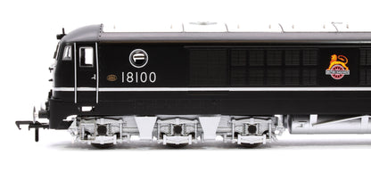 Pre-Owned BR Gas Turbine 18100 Class in BR Black with Silver Trim (As Built 1951) Locomotive