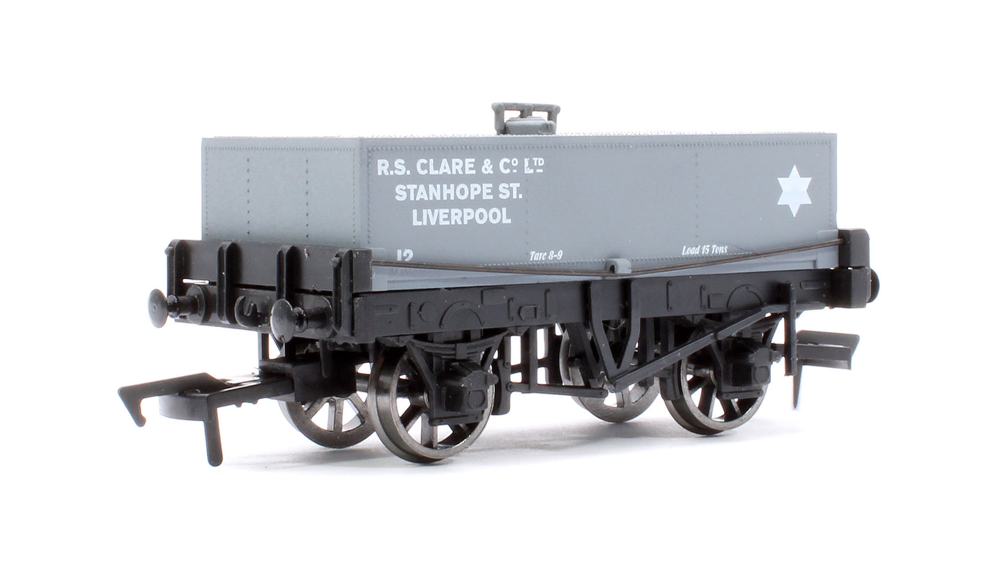 Clare, Liverpool Rectangular Tank Wagon No.12