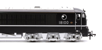 Pre-Owned BR Gas Turbine 18100 Class in BR Black with Silver Trim (As Built 1951) Locomotive