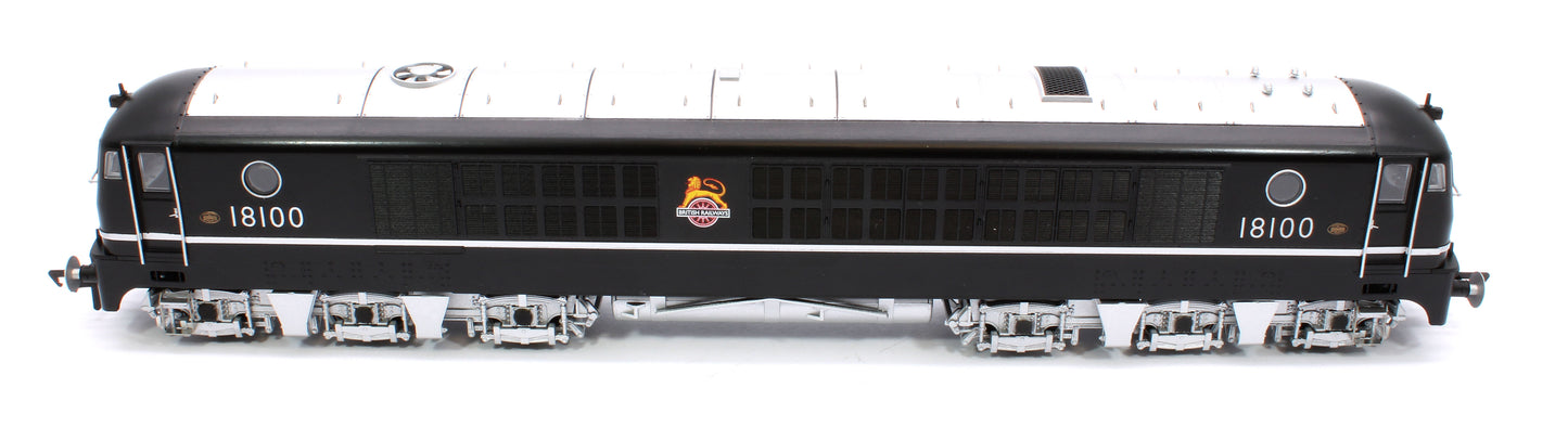 BR Gas Turbine 18100 Class in BR Black with Silver Trim (As Built 1951) Locomotive