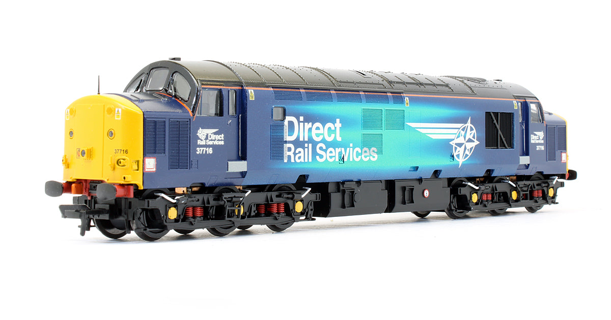 Pre-Owned Class 37716 Direct Rail Services (DRS) Fade Livery Diesel Locomotive - Repaint