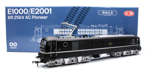 BR Class 80 E1000 (Rebuilt 18100 Gas Turbine) Electric Locomotive in BR Black (Late Crest)