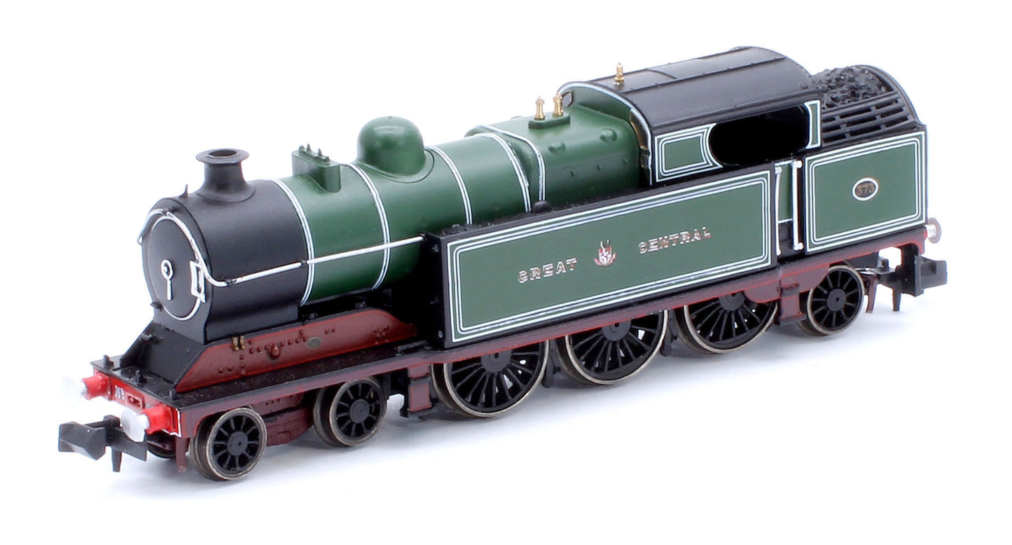 S2104-01 Robinson A5 (GCR Class 9N) 4-6-2 in GCR Great Central Green No.373 Steam Tank Locomotive