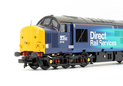 Pre-Owned Class 37716 Direct Rail Services (DRS) Fade Livery Diesel Locomotive - Repaint