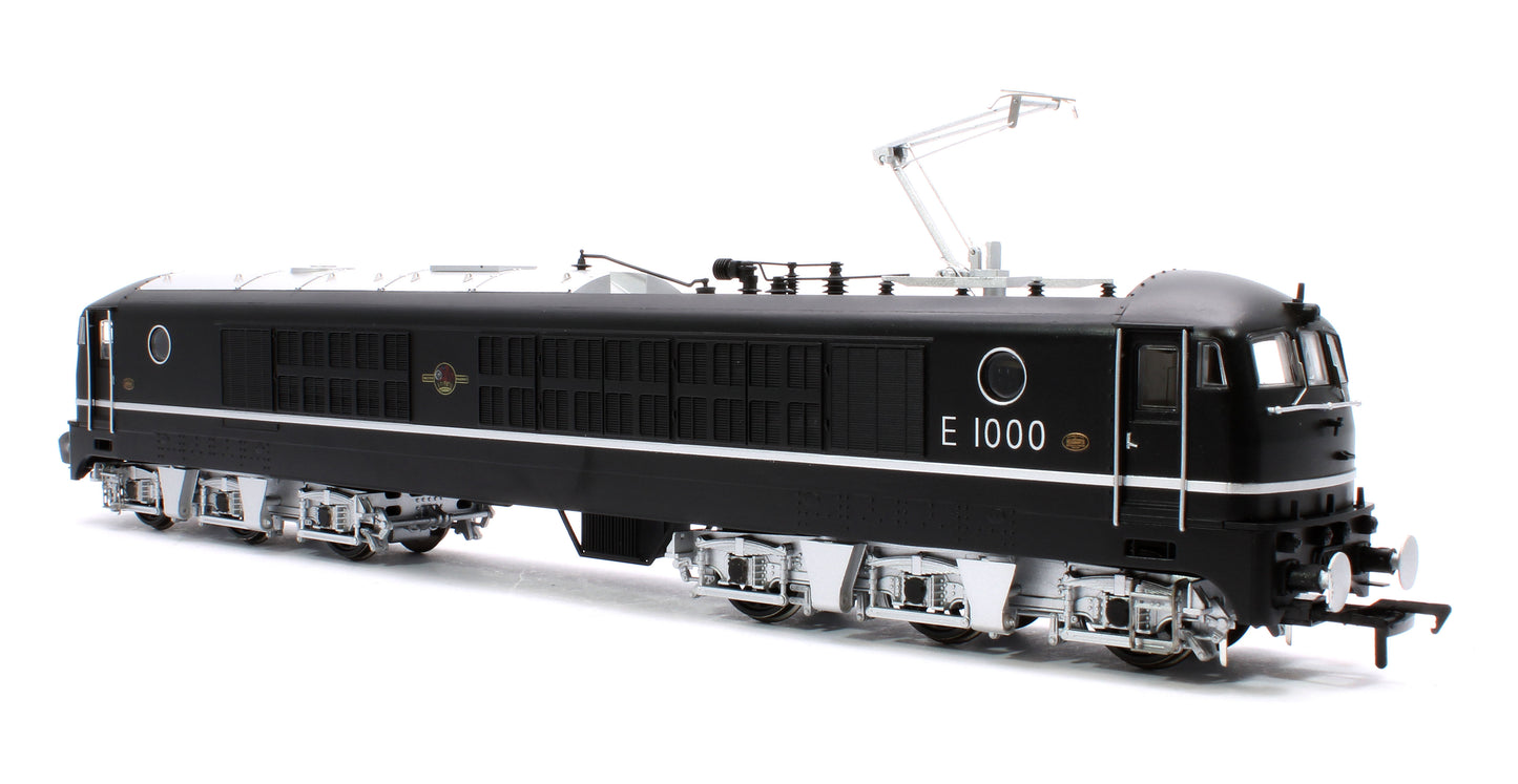 BR Class 80 E1000 (Rebuilt 18100 Gas Turbine) Electric Locomotive in BR Black (Late Crest)