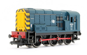 Pre-Owned BR Blue Class 08129 Diesel Shunter Locomotive (DCC Fitted)