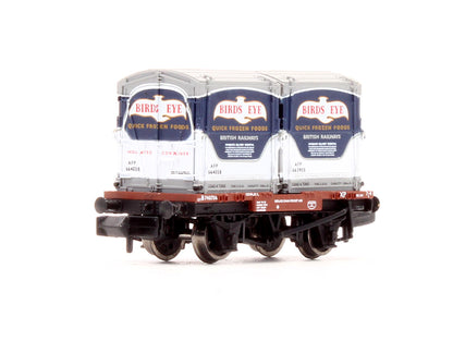 Pre-Owned 377-341A Conflat With AF Container GWR 'B 740736