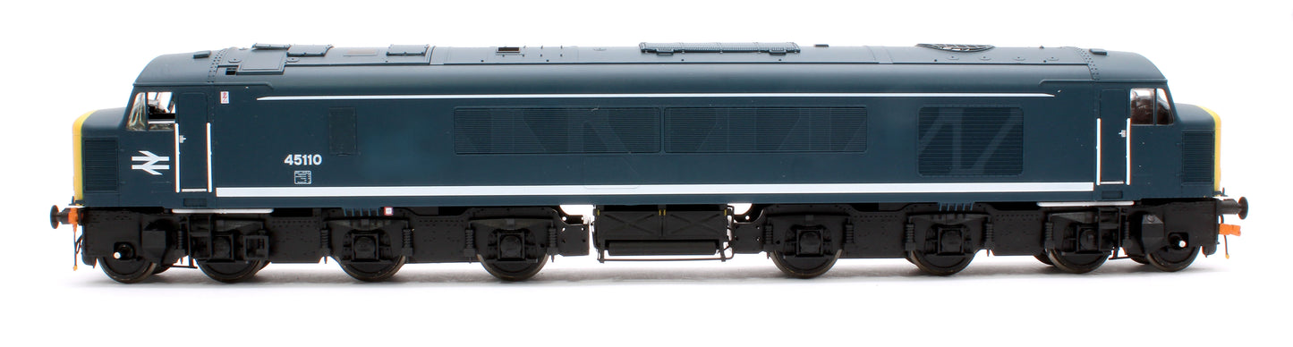 Class 45/1 45110 BR Blue (white body stripe) Diesel Locomotive