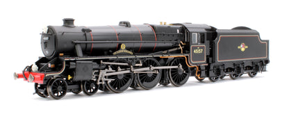 Stanier Class 5MT 'Black 5' 4-6-0 45157 'Glasgow Highlander' BR Steam Locomotive