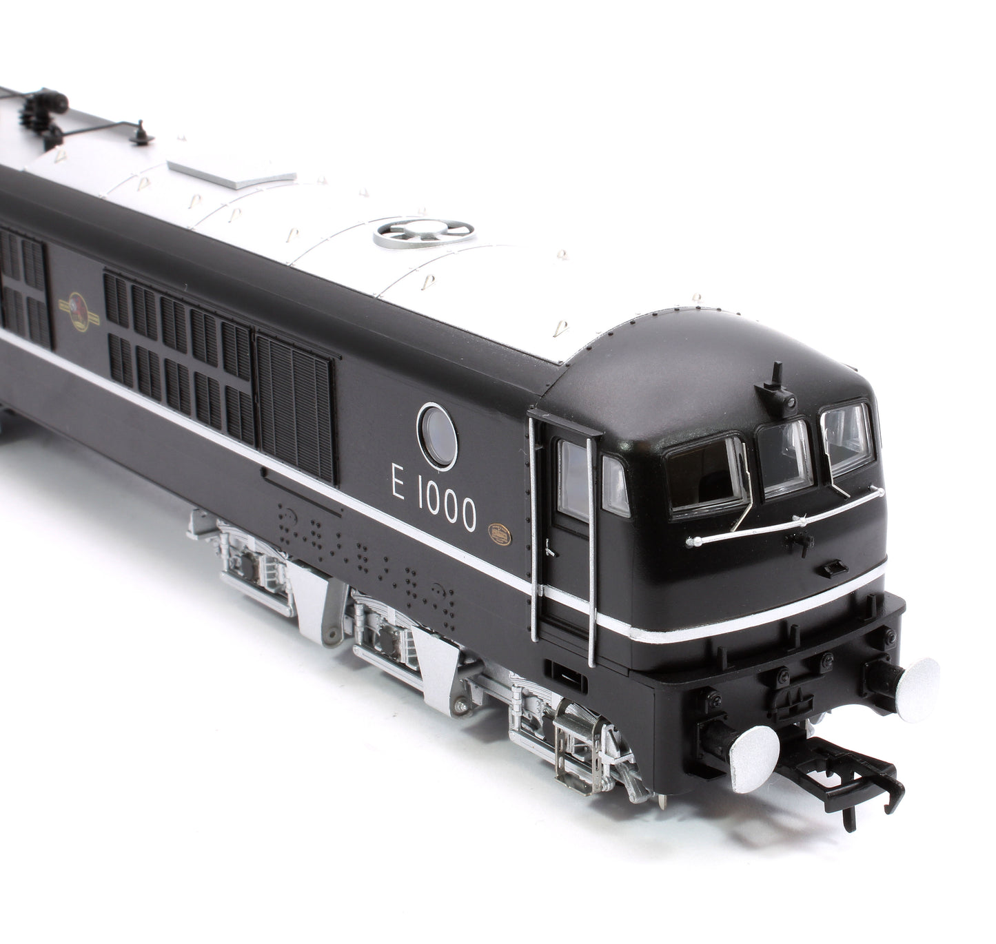 BR Class 80 E1000 (Rebuilt 18100 Gas Turbine) Electric Locomotive in BR Black (Late Crest)