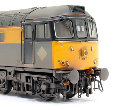 Pre-Owned Class 33 Civil Engineers grey/yellow 33025 Diesel Locomotive - Weathered
