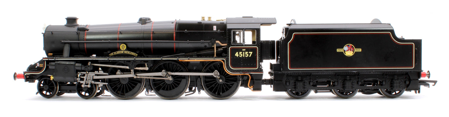 Pre-Owned R30226 Stanier Class 5MT 'Black 5' 4-6-0 45157 'Glasgow Highlander' BR Steam Locomotive - DCC Sound