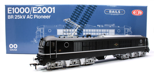 BR Class 80 E2001 (Rebuilt 18100 Gas Turbine) Electric Locomotive in BR Black (Late Crest)