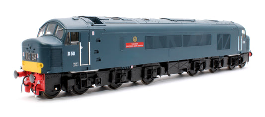 Class 45/0 'The King’s Shropshire Light Infantry' D50 BR Blue (small yellow panel) Diesel Locomotive