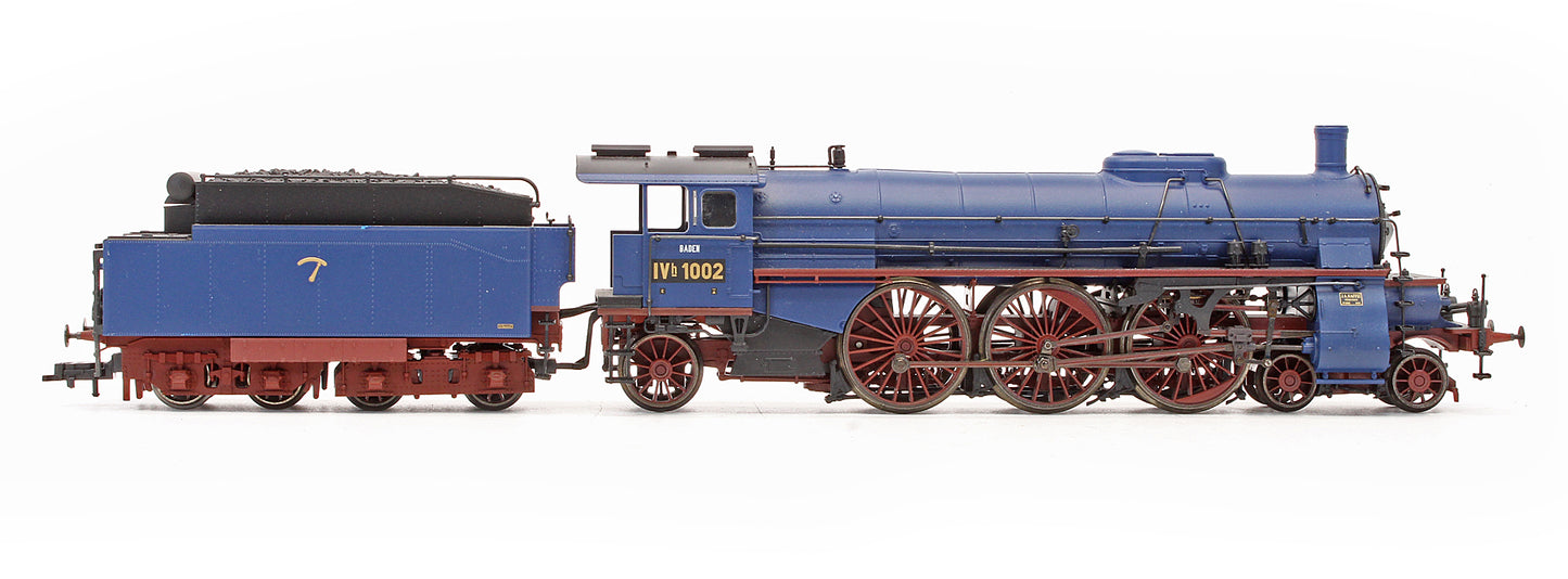 Pre-Owned 22182 Baden State Railways IVh 1002 Steam Locomotive - DCC Sound