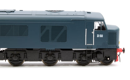 Class 45/0 'The King’s Shropshire Light Infantry' D50 BR Blue (small yellow panel) Diesel Locomotive