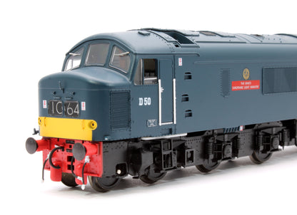 Class 45/0 'The King’s Shropshire Light Infantry' D50 BR Blue (small yellow panel) Diesel Locomotive