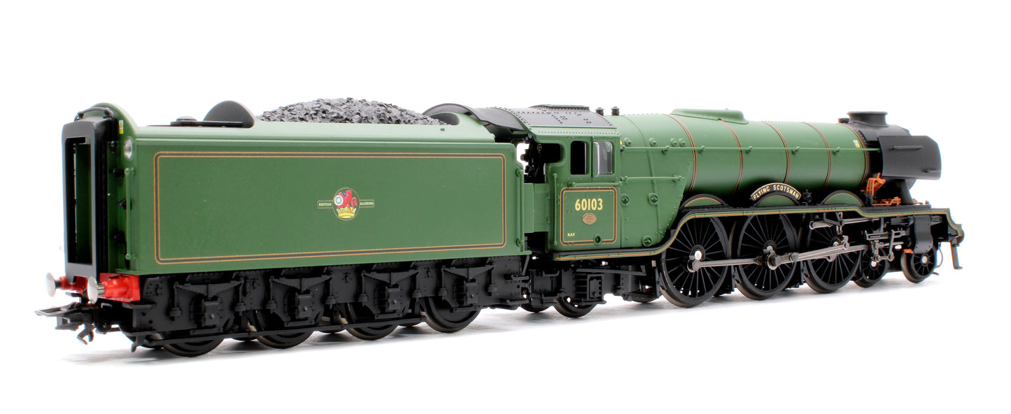 Pre-Owned BR Class A3 60103 4-6-2 'Flying Scotsman' BR Green with Late Crest Steam Locomotive - Smoke & DCC Fitted