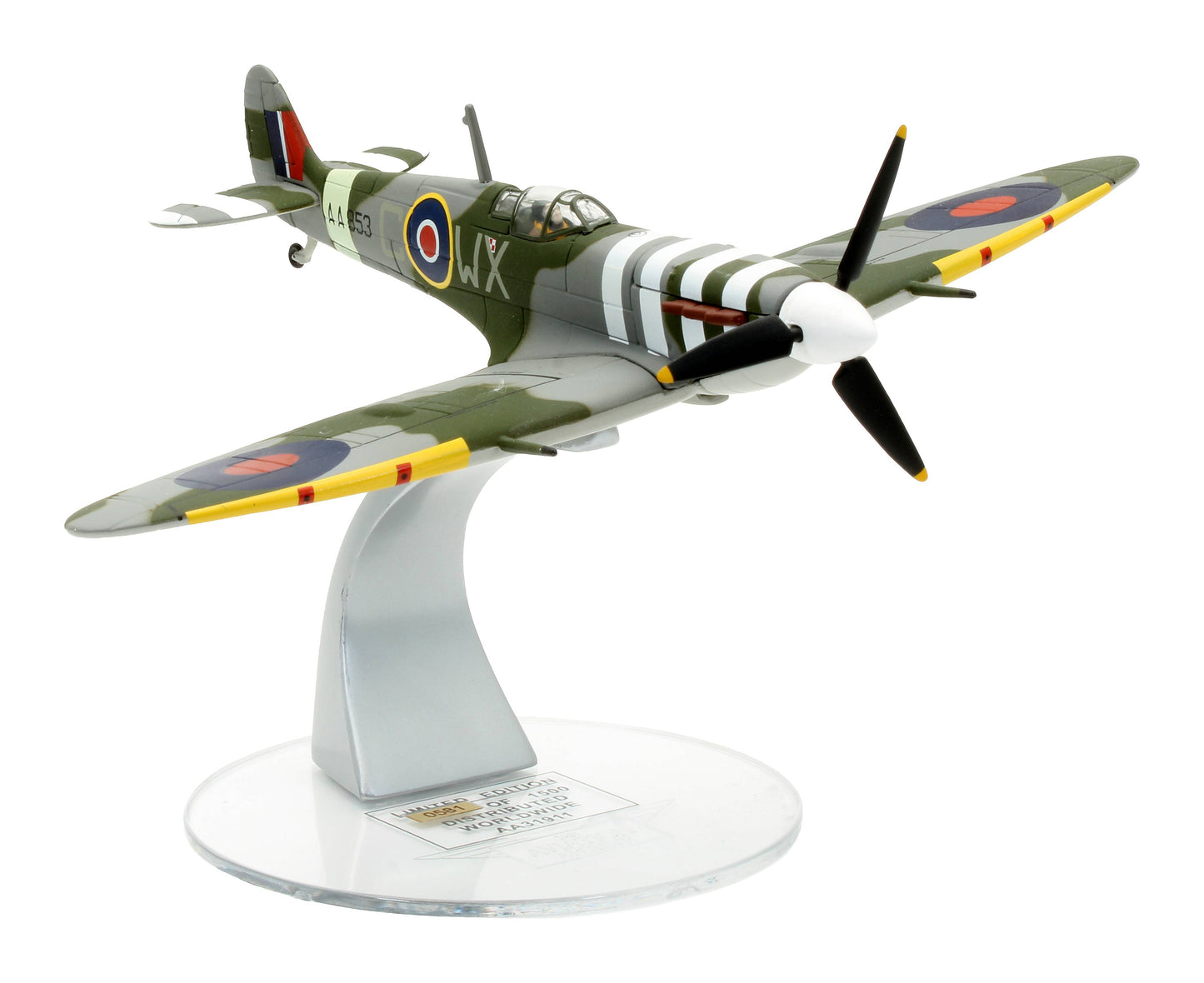 Pre-Owned AA31911 Supermarine Spitfire Mk VB Royal Air Force AA853/C-WX Wing Commander Stefan Witorzenc, No302 Squadron 'Polish', Dieppe Raid, August 1942