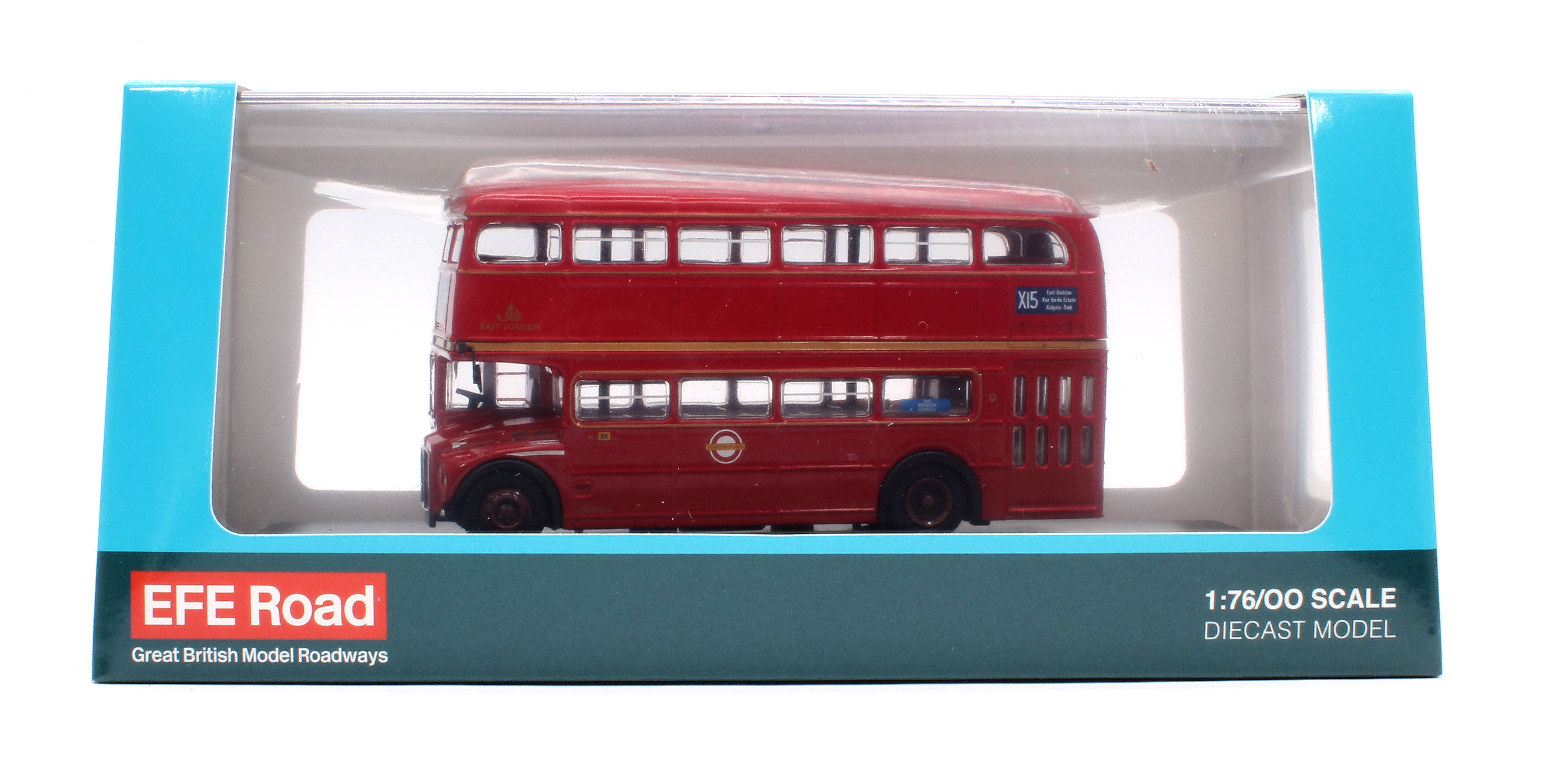 EFE E41903 AEC Routemaster RMC1490 East London Route X15 East – Rails