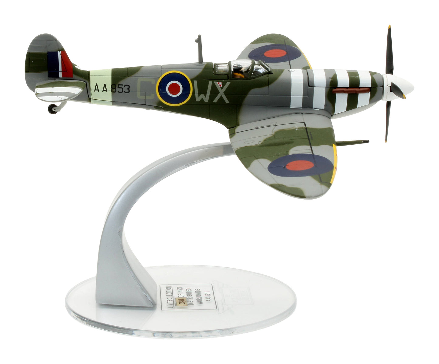 Pre-Owned AA31911 Supermarine Spitfire Mk VB Royal Air Force AA853/C-WX Wing Commander Stefan Witorzenc, No302 Squadron 'Polish', Dieppe Raid, August 1942
