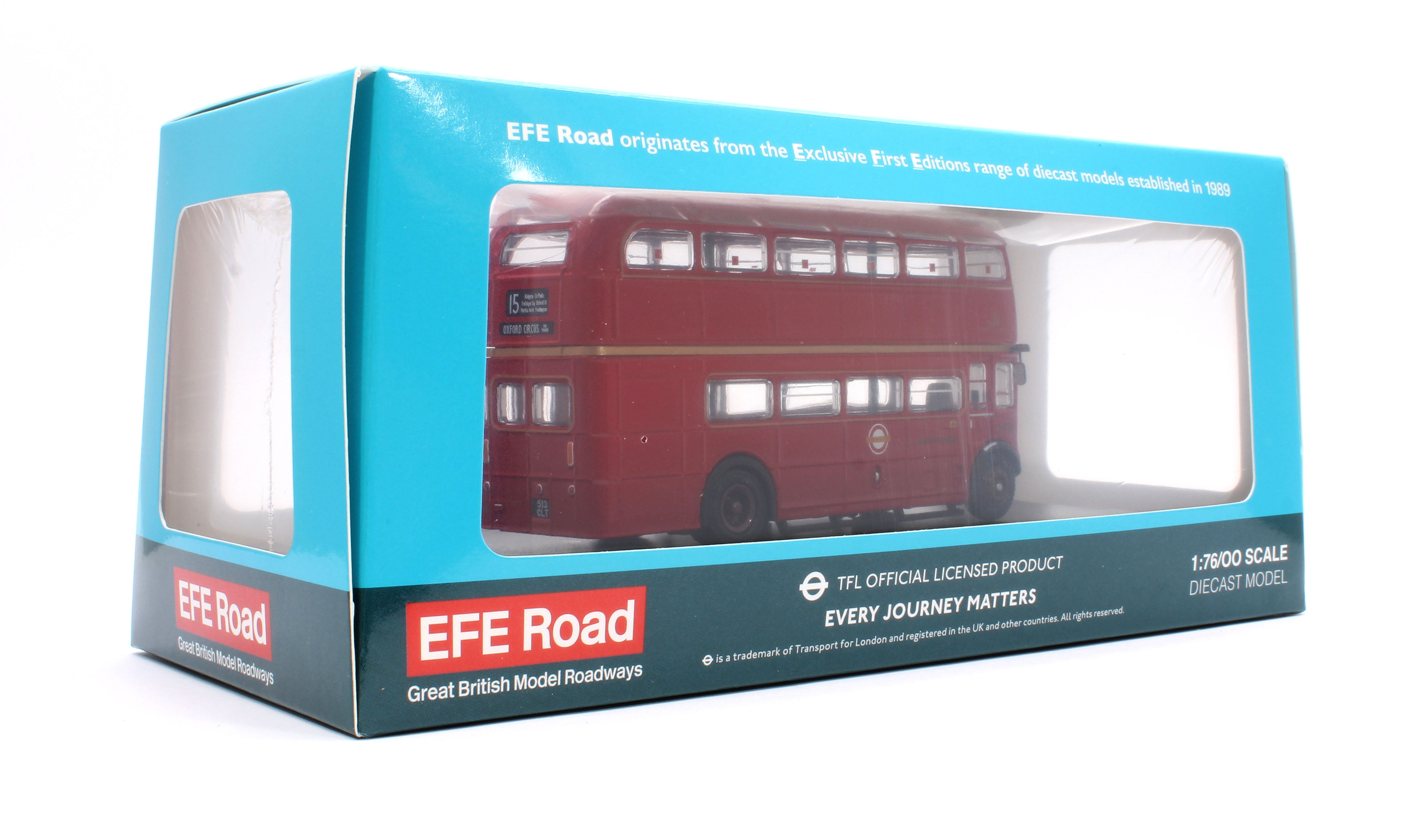 EFE E41904 AEC Routemaster RMC1513 East London Route 15 – Rails